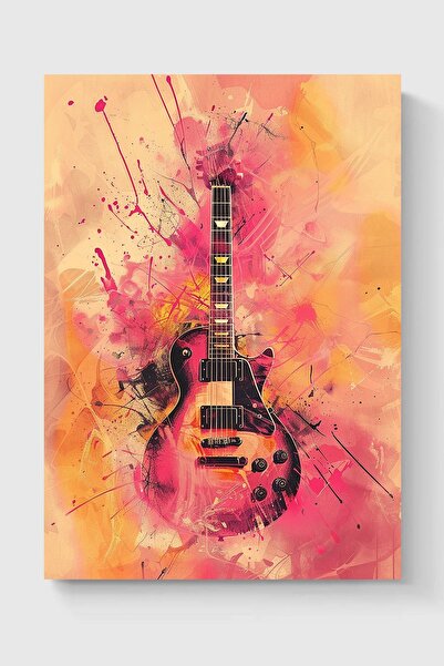 Luna Marissa Καλλιτεχνική αφίσα κιθάρας χωρίς πλαίσιο τοίχου