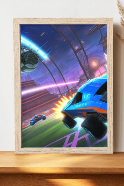 Luna Marissa Αφίσα Rocket League Fanart - Αφίσα παιχνιδιού από χοντρό χαρτί χ...