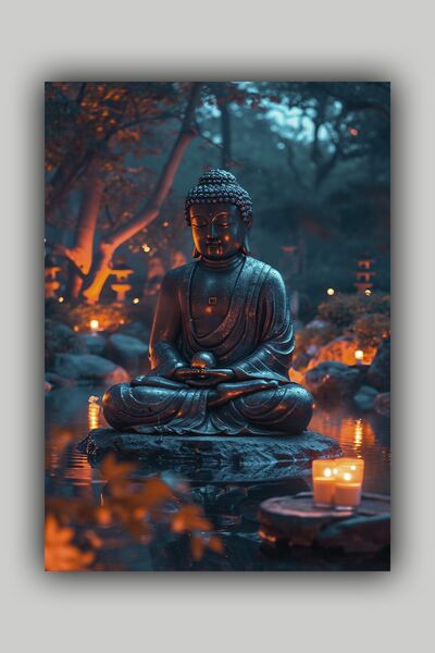 Luna Marissa Αφίσα Βούδα Αφίσα τοίχου χωρίς πλαίσιο