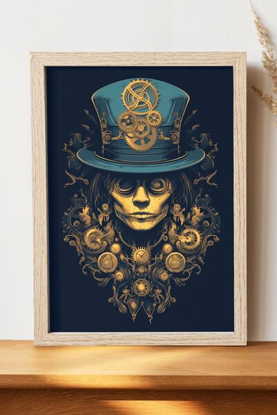 Luna Marissa Αφίσα Steampunk - Αφίσα τοίχου από γυαλιστερό χαρτί χωρίς πλαίσιο