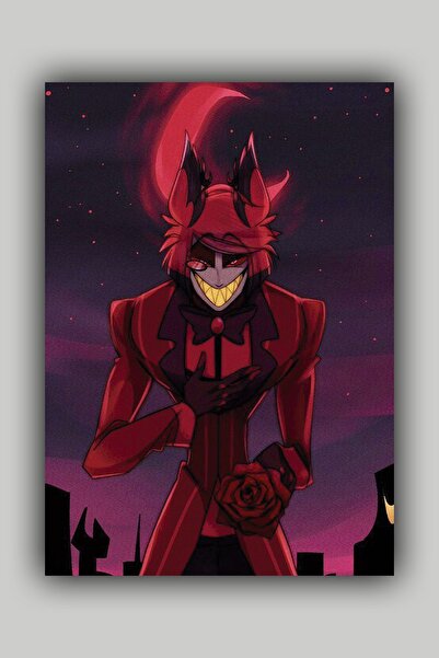 Luna Marissa Anime Hazbin Hotel Poster - Çerçevesiz Duvar Posteri