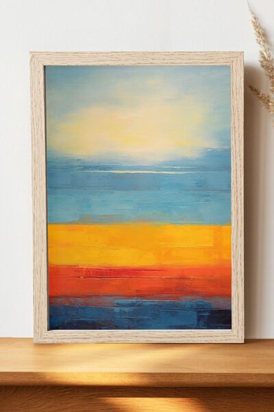 Luna Marissa Αφίσα με χρώματα εικονογράφησης - Αφίσα τοίχου από γυαλιστερό χα...