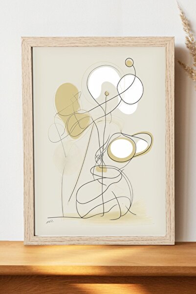 Luna Marissa Μοντέρνα αφίσα σχεδίασης - Διακοσμητική αφίσα χοντρού χαρτιού χω...