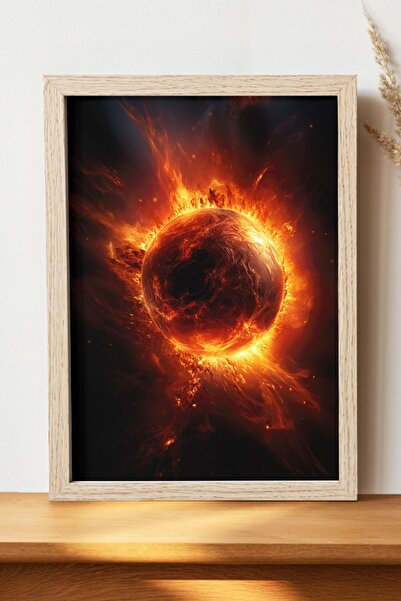 Luna Marissa Αφίσα Surreal Planet - Αφίσα τοίχου από γυαλιστερό χαρτί χωρίς π...