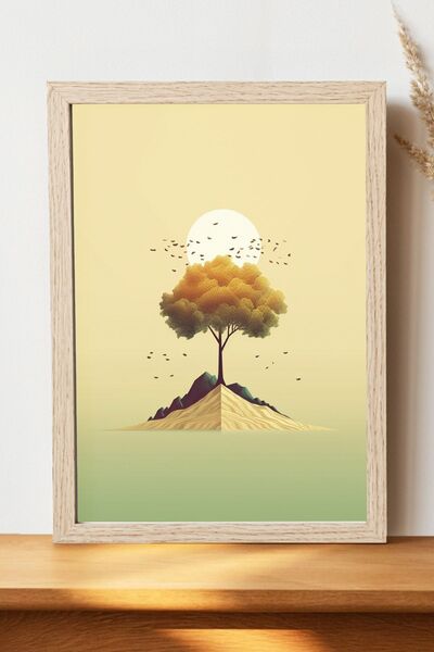 Luna Marissa Αφίσα δέντρου - Αφίσα τοίχου από γυαλιστερό χαρτί χωρίς πλαίσιο