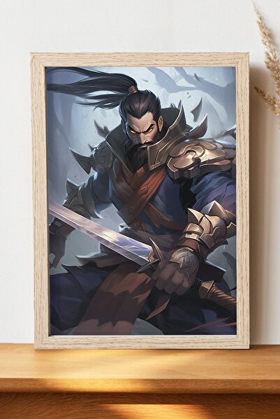 Luna Marissa Αφίσα Lol Yasuo - Αφίσα τοίχου από γυαλιστερό χαρτί χωρίς πλαίσιο