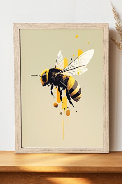 Luna Marissa Αφίσα με μέλισσες - Αφίσα τοίχου από γυαλιστερό χαρτί χωρίς πλαίσιο