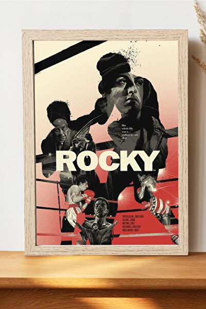 Luna Marissa Αφίσα Rocky - Αφίσα ταινίας τηλεόρασης από χοντρό χαρτί χωρίς πλ...