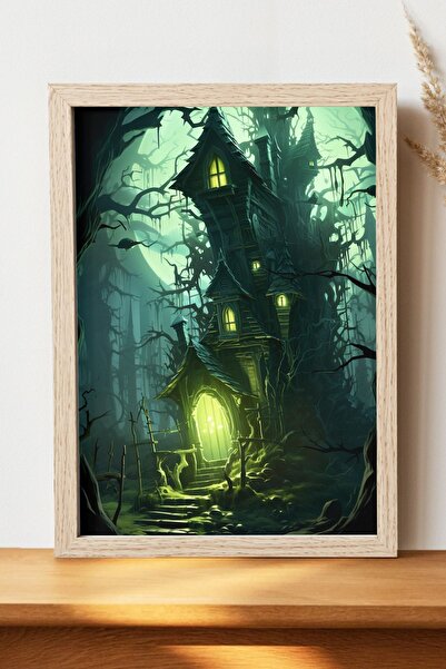 Luna Marissa Αφίσα τοπίων - Αφίσα τοίχου από γυαλιστερό χαρτί χωρίς πλαίσιο