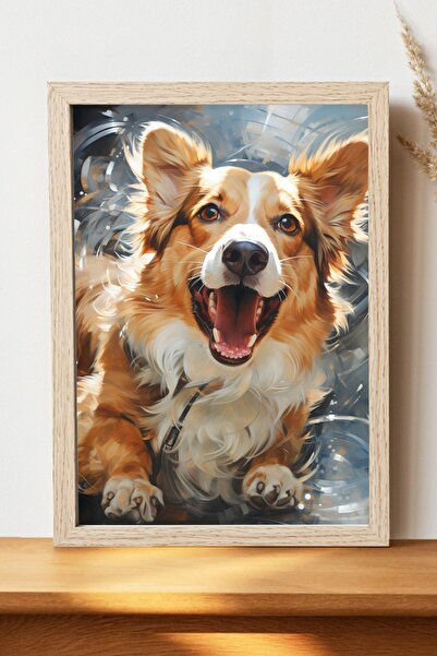 Luna Marissa Αφίσα σκύλου - Αφίσα τοίχου από γυαλιστερό χαρτί χωρίς πλαίσιο