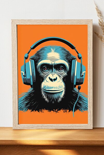 Luna Marissa Αφίσα μαϊμού - Αφίσα τοίχου από γυαλιστερό χαρτί χωρίς πλαίσιο
