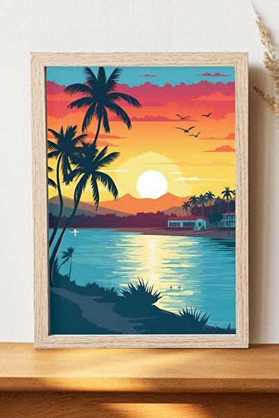 Luna Marissa Αφίσα Sahil - Αφίσα τοίχου από γυαλιστερό χαρτί χωρίς πλαίσιο