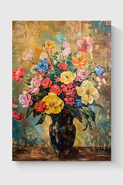 Luna Marissa Sanatsal Çiçek Poster Çerçevesiz Duvar Posteri