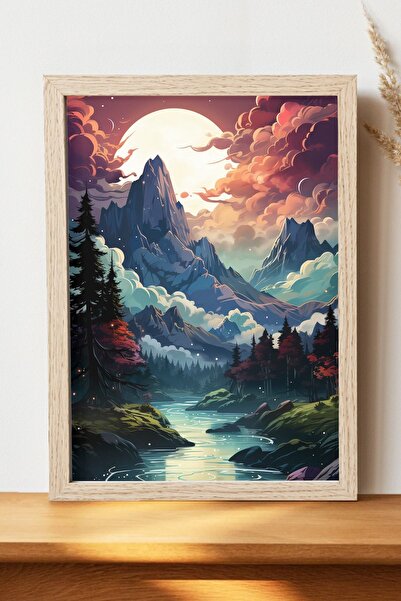 Luna Marissa Αφίσα εικονογράφησης - Αφίσα τοίχου από γυαλιστερό χαρτί χωρίς π...