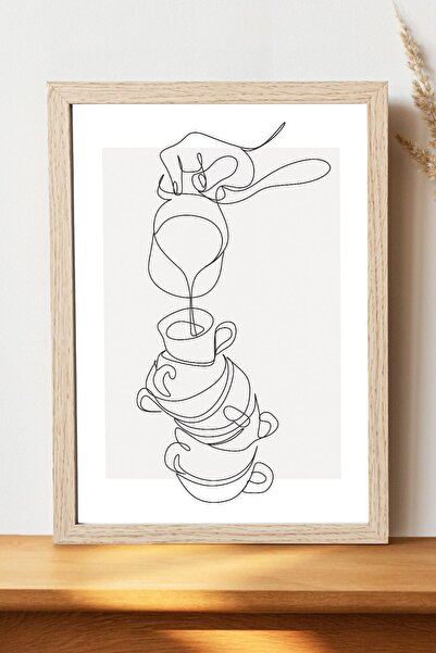 Luna Marissa Καλλιτεχνική αφίσα καφέ - Αφίσα τοίχου από γυαλιστερό χαρτί χωρί...