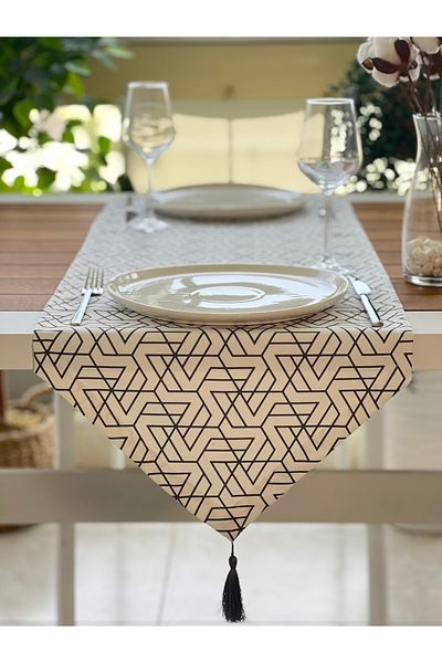 desen izmir New Season - Modern Patterned Runner Cover