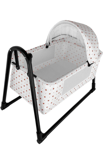 AYVELLA Anne Yanı Cibinlikli Katlanır Beşik Keten Fileli Silinebilir Sallanır...