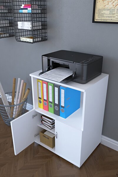 Remaks Çok Amaçlı Ofis Evrak Dolabı - Beyaz