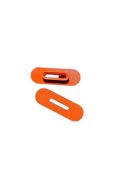 3D Orange Citroen Ami Tow Rope Cover