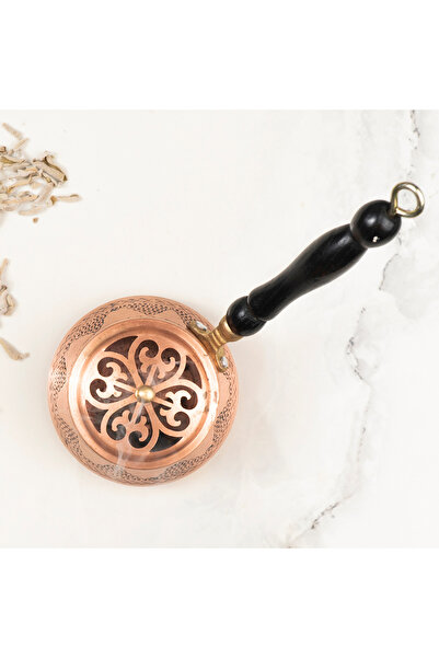 Mitr Kulplu Köşeli Bakır Demet & Reçine Tütsülük