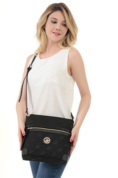 Beverly Hills Polo Club Black Women's Shoulder Bag 05BHPC8038