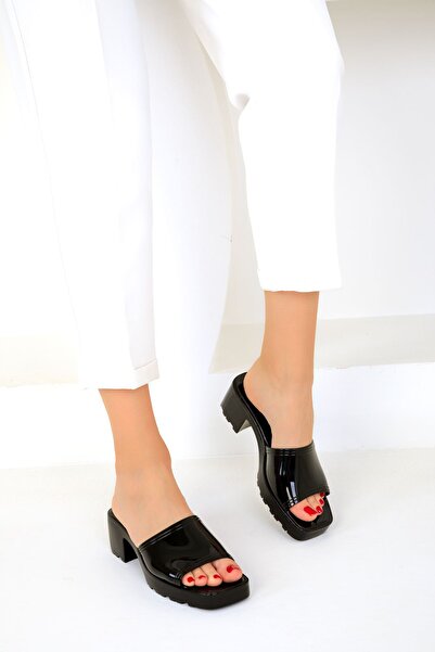 SOHO Women's Black Slippers 19247 - Comfortable and Stylish