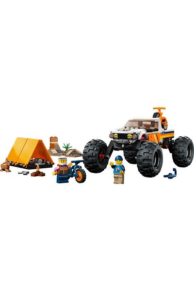 LEGO ® City 4x4 Off-Road Vehicle Adventures 60387 - Construction Set for Children Ages 6 and Up (252 Pieces)