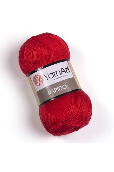 Yarnart Rapido - Hand Knitted Thread Red-693