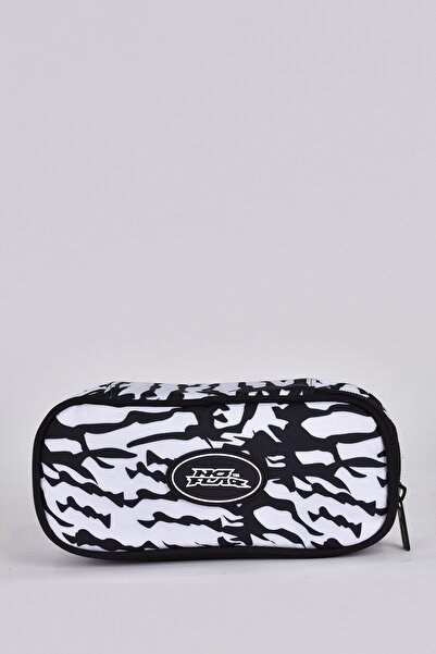 No Fear Unisex School Set of 2 School Bag and Pen Holder Black 03574