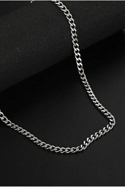 Bluem ستانلس ستيل 50 سم. سلسلة الشعير - قلادة سلسلة مستوردة مقاومة للتشويه