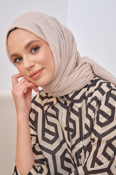 Şalland Bamboo Kraş Cotton Shawl