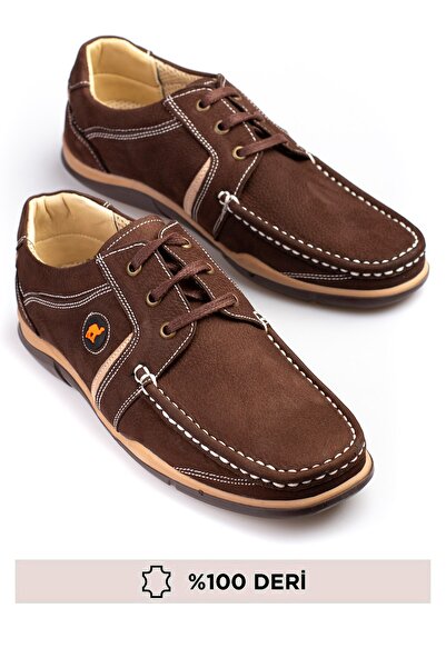 maximoda Pánská obuv pro volný čas – 100% nubuková kůže