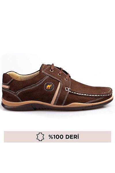maximoda Мъжки ежедневни обувки - 100% набук кожа