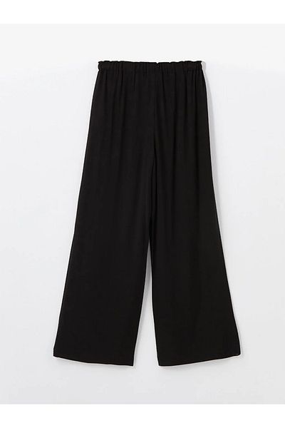 LC Waikiki LCW DREAM Gerade geschnittene Strandhose für Damen mit elastischem Bund