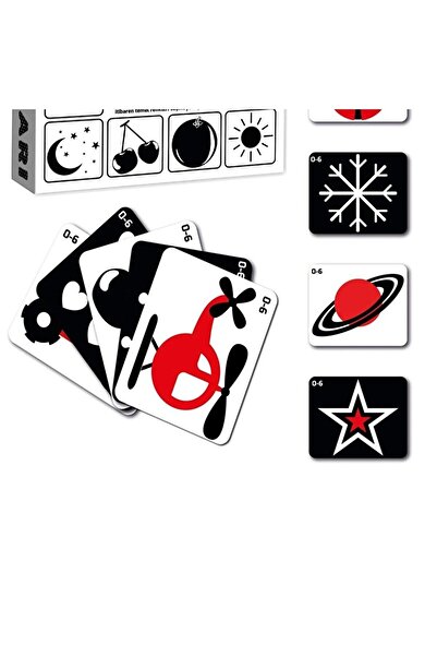 DIY Toys Dıy Toy Eğitici Kartlar 0-6 Ay Erken Eğitim Zeka Kartı