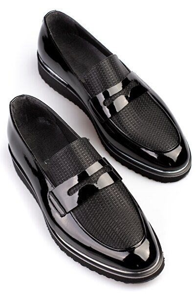 maximoda Pantofi clasici din piele lacuita pentru barbati