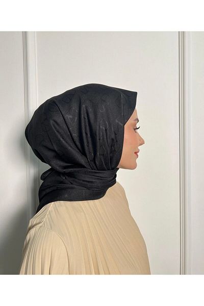 Misa V Patterned Silk Scarf