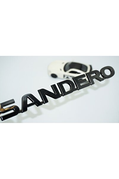 DK Tuning Dacia Sandero Bagaj Siyah ABS 3M 3D Yazı Logo Amblem