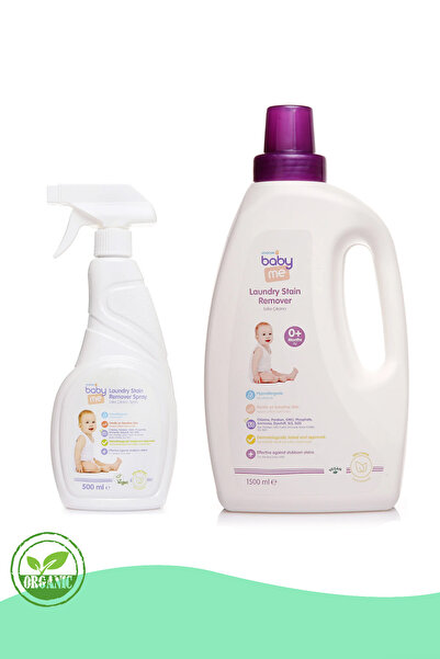 Baby&Me Doğal Leke Çıkarıcı Sprey 500 ml + 1500ml Doğal Leke çıkarıcı