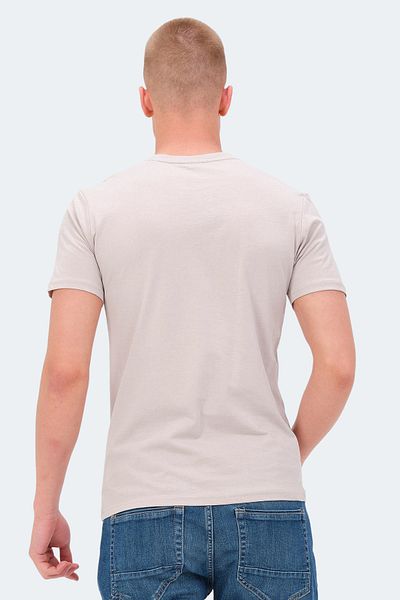 Slazenger Ανδρικό T-Shirt VEDRAN KTN - Πέτρινο Γκρι