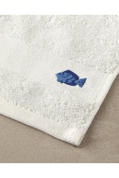 English Home Екрю Немо Бавовняна вишита ручна серветка