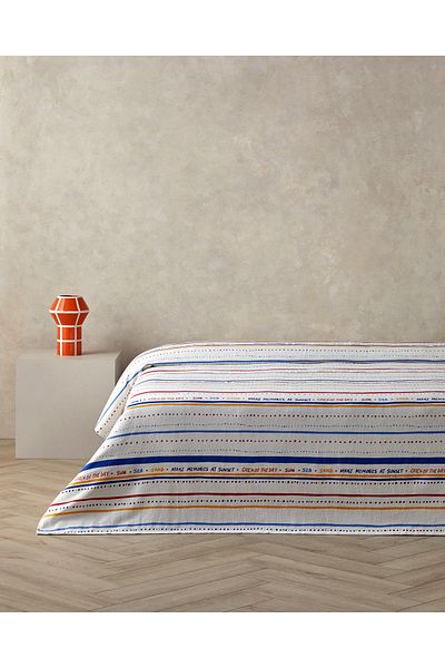 English Home Red Double Coastal Stripe Pike