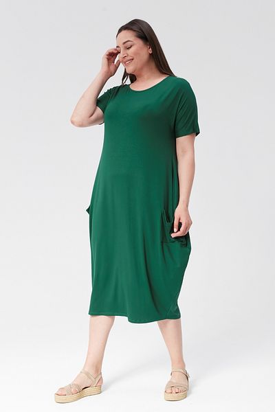 Curvy Trend Short Sleeve Jumbo Dress