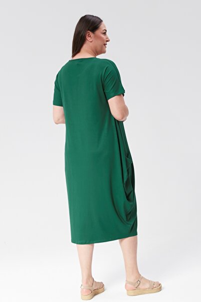 Curvy Trend Short Sleeve Jumbo Dress