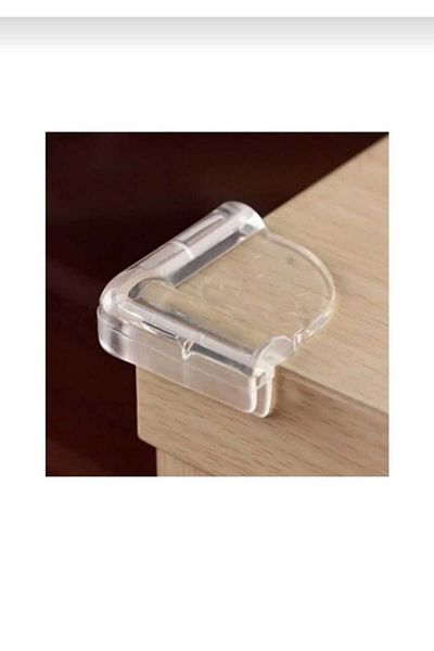 Betülce 4 Pieces Silicone Corner Protector Child Lock
