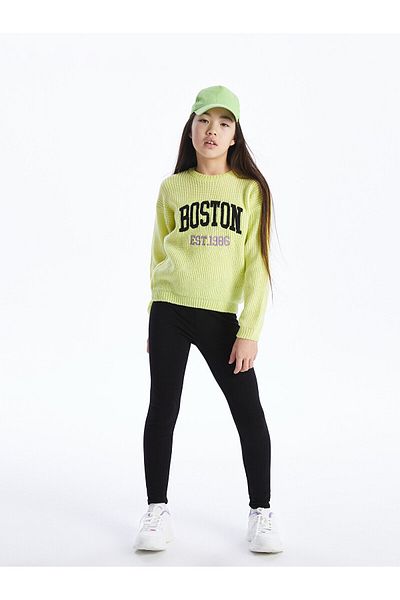 LC Waikiki Basic Girls' Tights with Elastic Waist