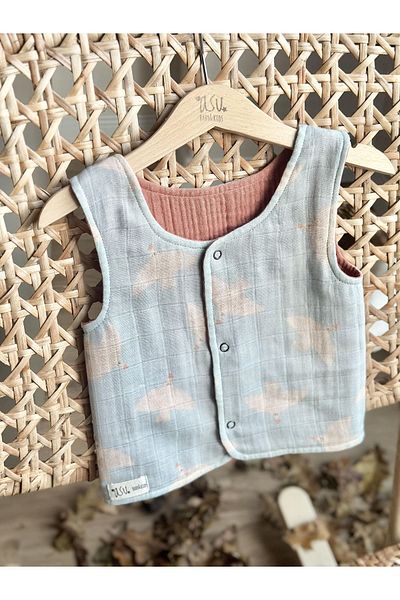 Asu Baby&Kids Freebird Muslin Double Sided Vest