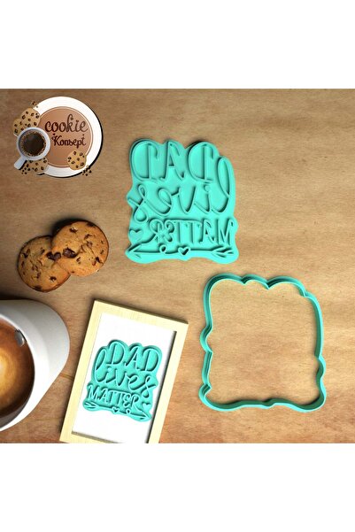 CookieKonsept ختم قالب كوكي لعيد الأب + إطار