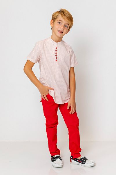 incity Boy's Judge Collar Buttoned Shirt
