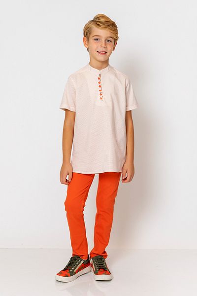 incity Boy's Judge Collar Buttoned Shirt